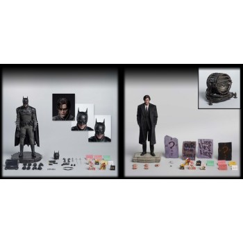 INART The Batman Batman and Bruce Wayne 1/6 Scale Collectible Figures Deluxe Edition